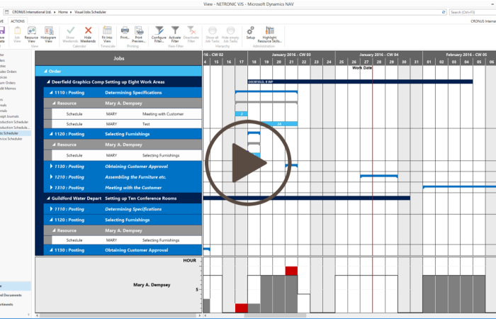 Visual Scheduling: 10 features in 10 min